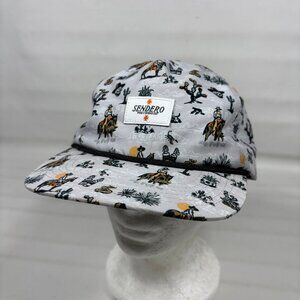 Sendero Provisions Muertos Cowboy Desert Western Snapback Rope Trucker Cap Hat